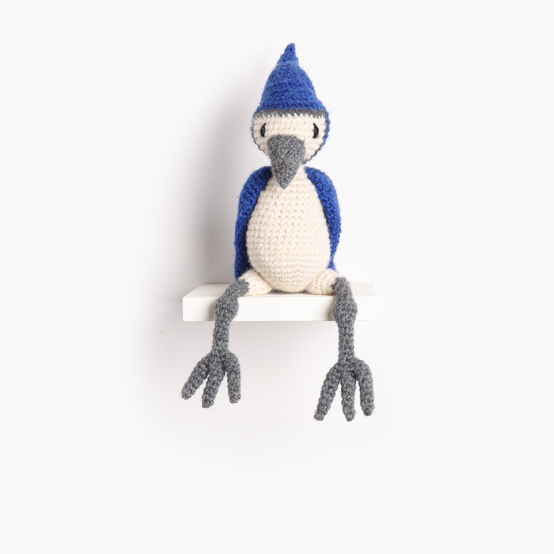 jay bird crochet amigurumi project pattern kerry lord Edward's menagerie
